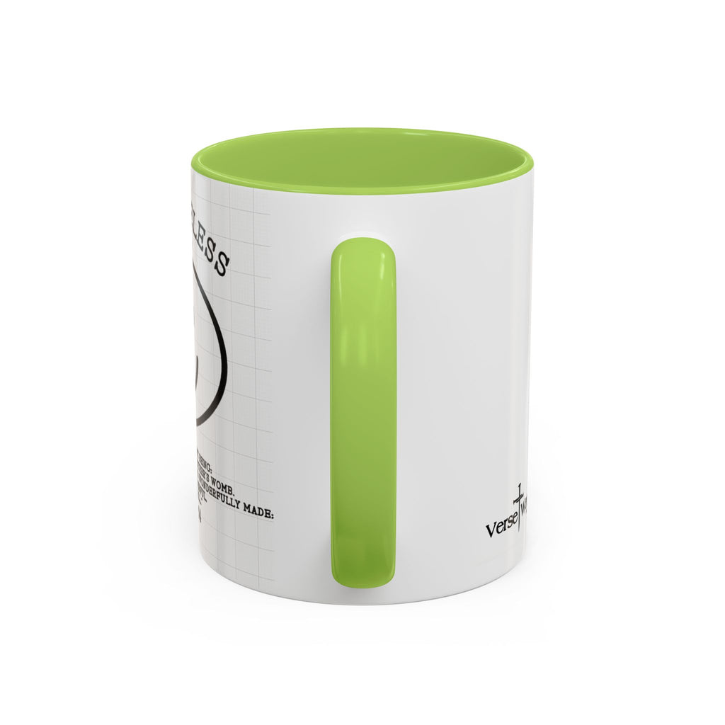 Psalm 139 Christian Coffee Mug — Faith Gift for Women, Scripture Ceramic Cup (11oz/15oz)