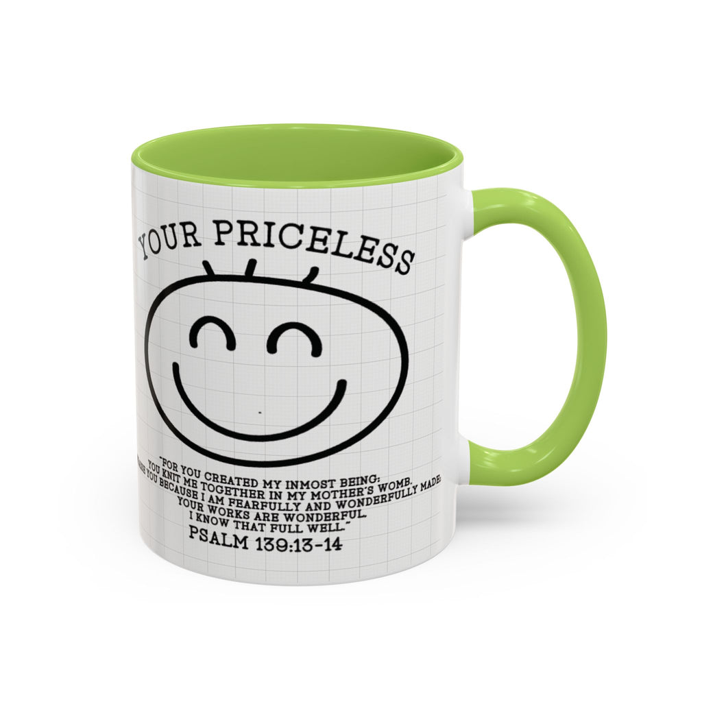 Psalm 139 Christian Coffee Mug — Faith Gift for Women, Scripture Ceramic Cup (11oz/15oz)