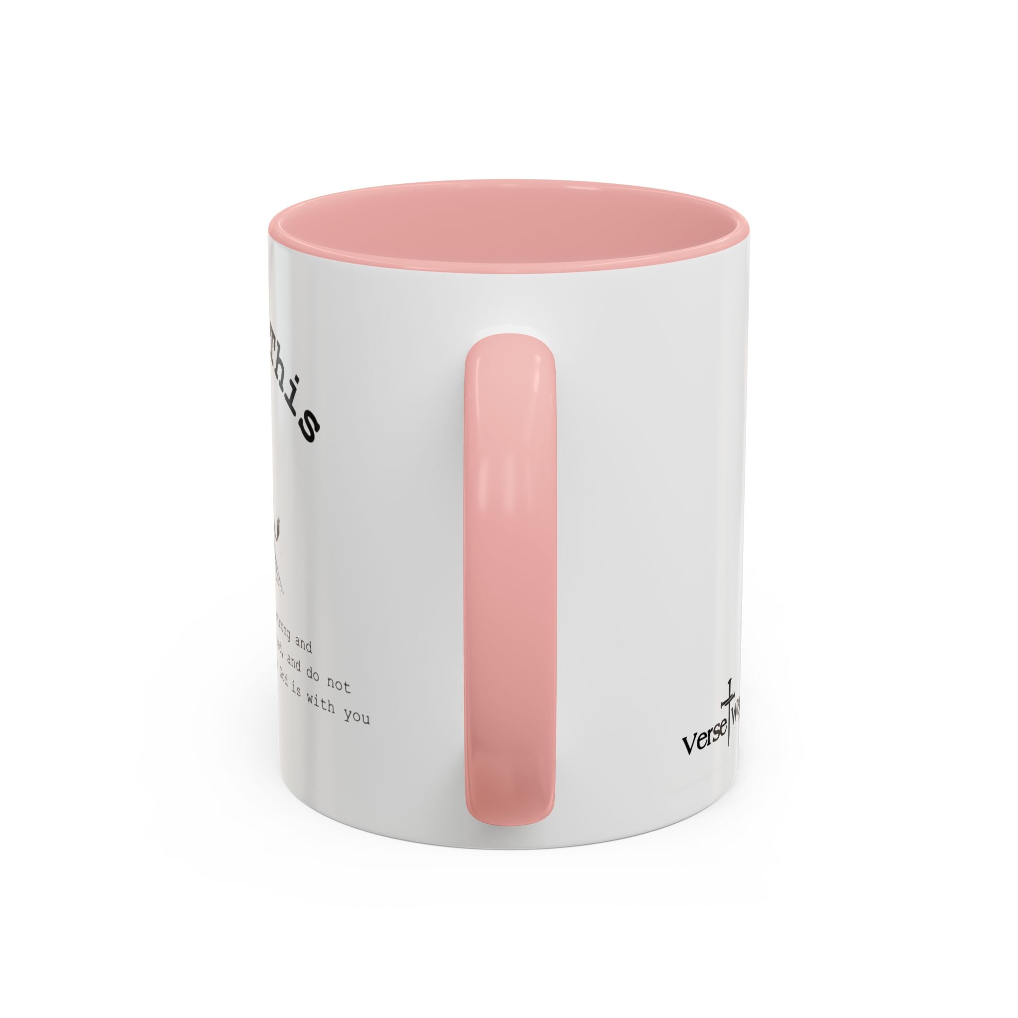 You Got This Lion Accent Mug — Christian Faith Gift, Joshua 1:9 Scripture Mug (11oz/15oz)