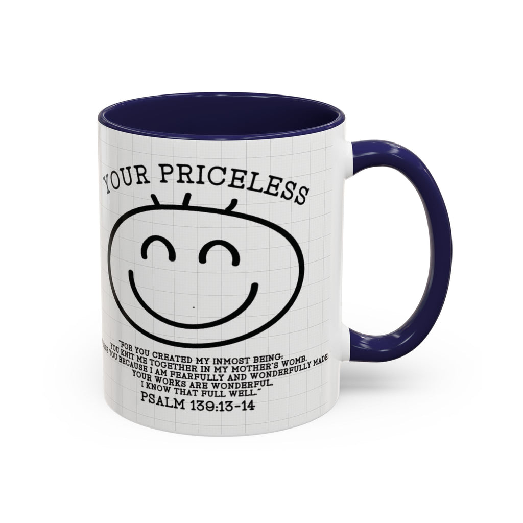 Psalm 139 Christian Coffee Mug — Faith Gift for Women, Scripture Ceramic Cup (11oz/15oz)