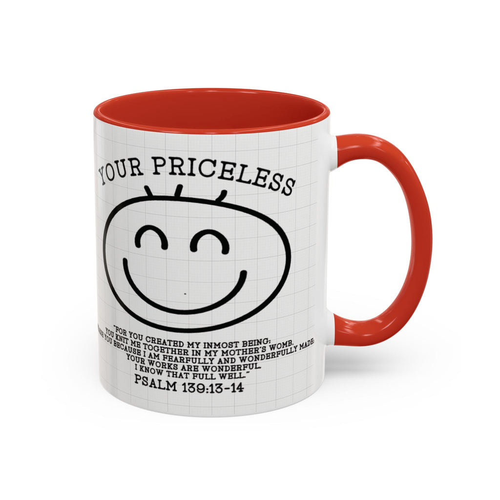 Psalm 139 Christian Coffee Mug — Faith Gift for Women, Scripture Ceramic Cup (11oz/15oz)