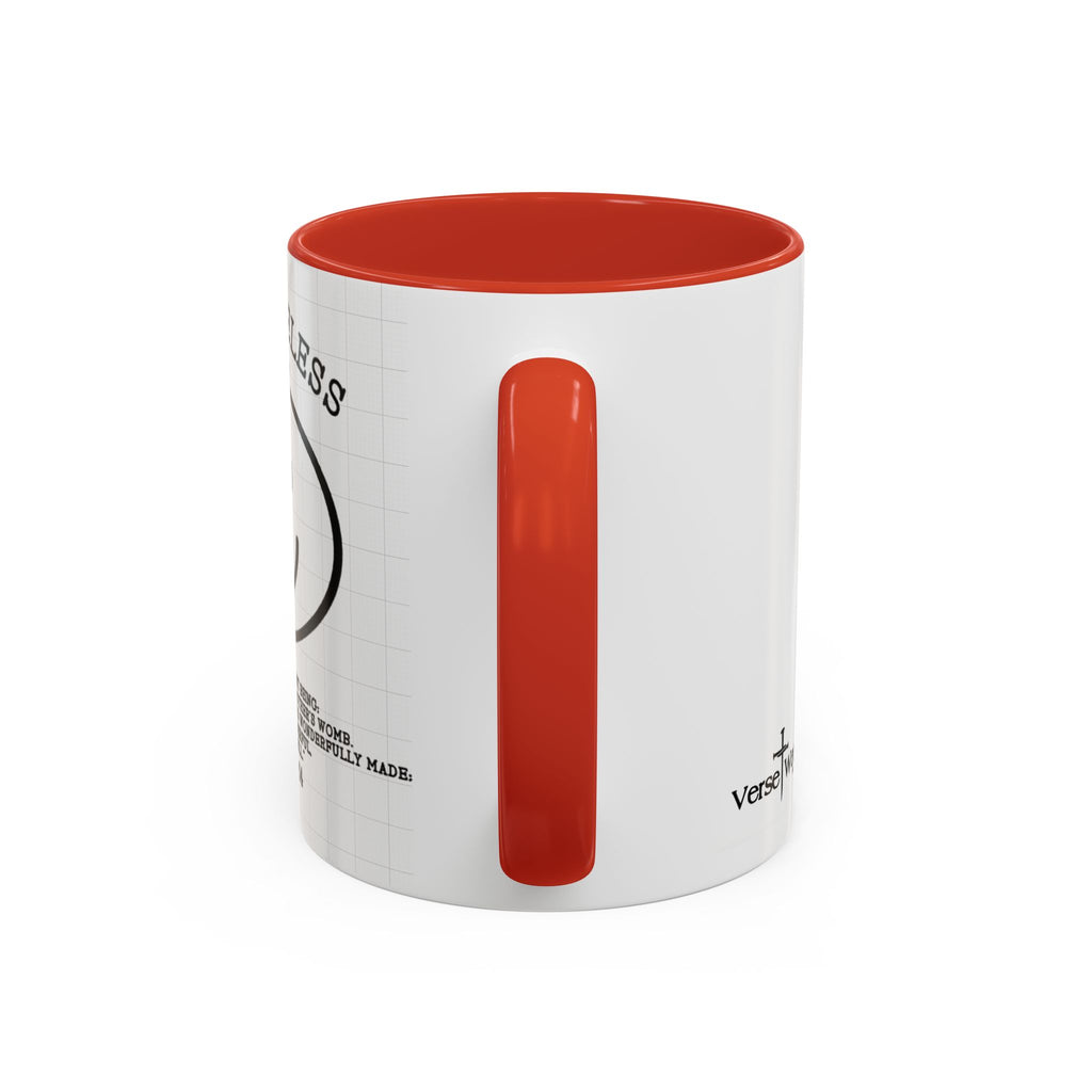 Psalm 139 Christian Coffee Mug — Faith Gift for Women, Scripture Ceramic Cup (11oz/15oz)