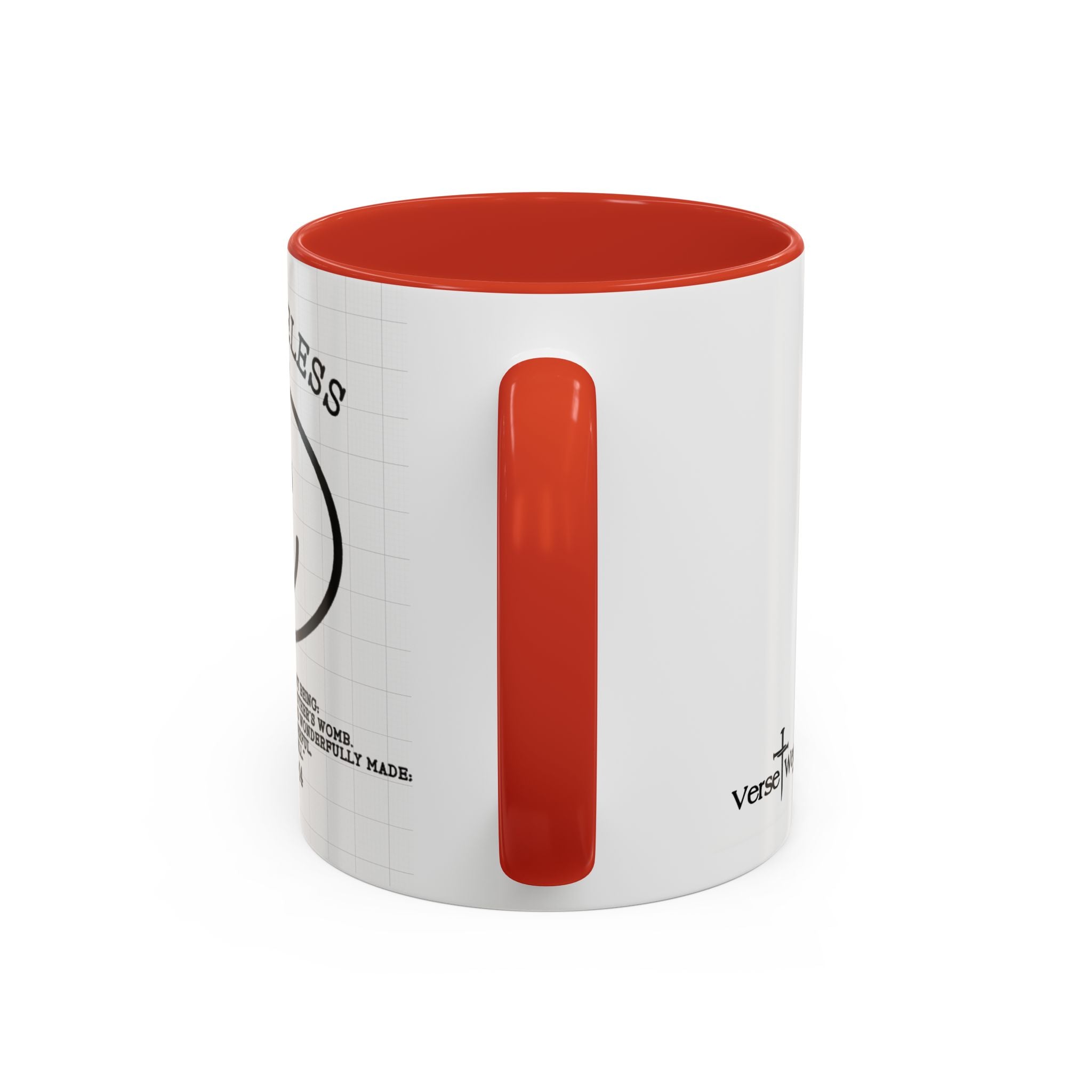 Psalm 139 Christian Coffee Mug — Faith Gift for Women, Scripture Ceramic Cup (11oz/15oz)