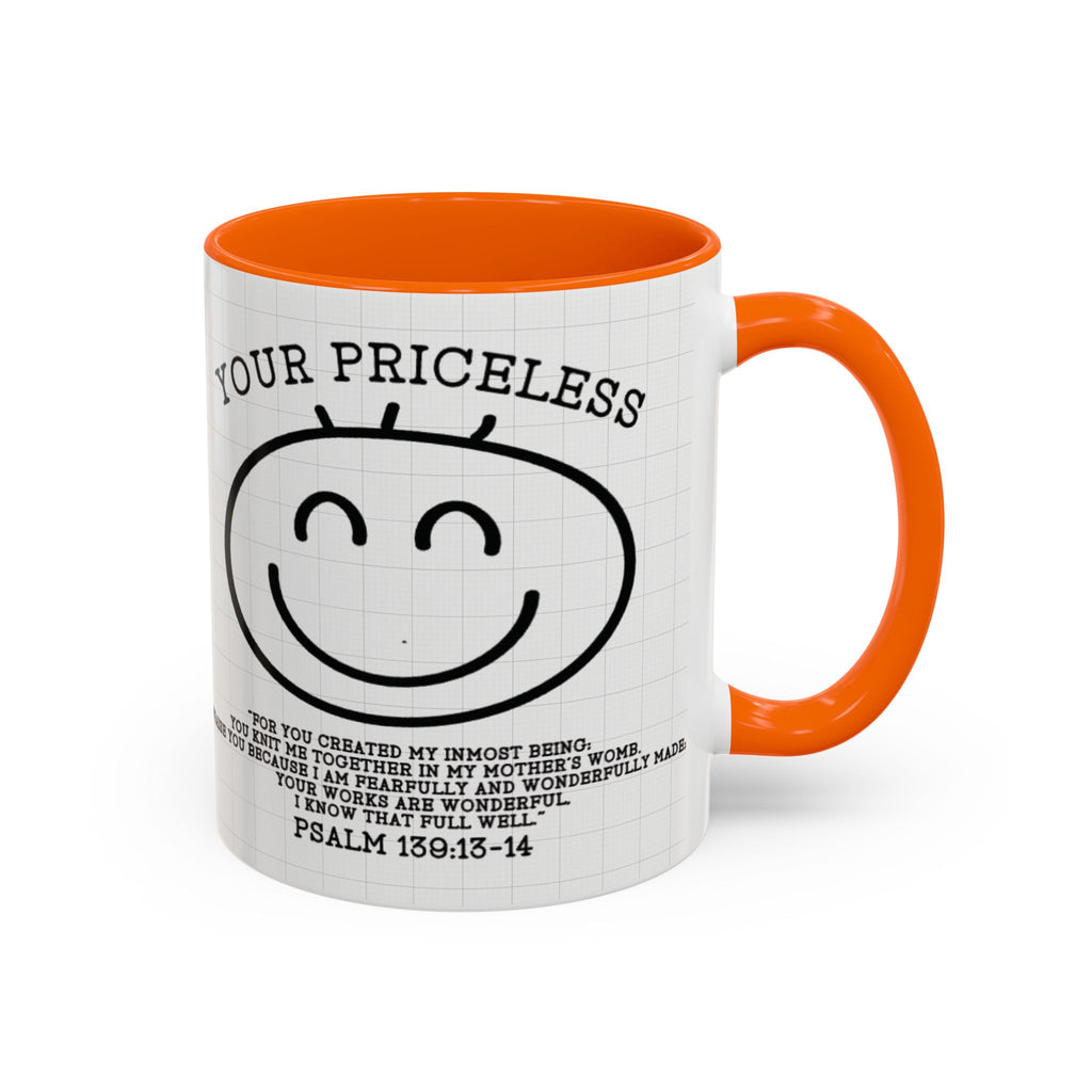 Psalm 139 Christian Coffee Mug — Faith Gift for Women, Scripture Ceramic Cup (11oz/15oz)