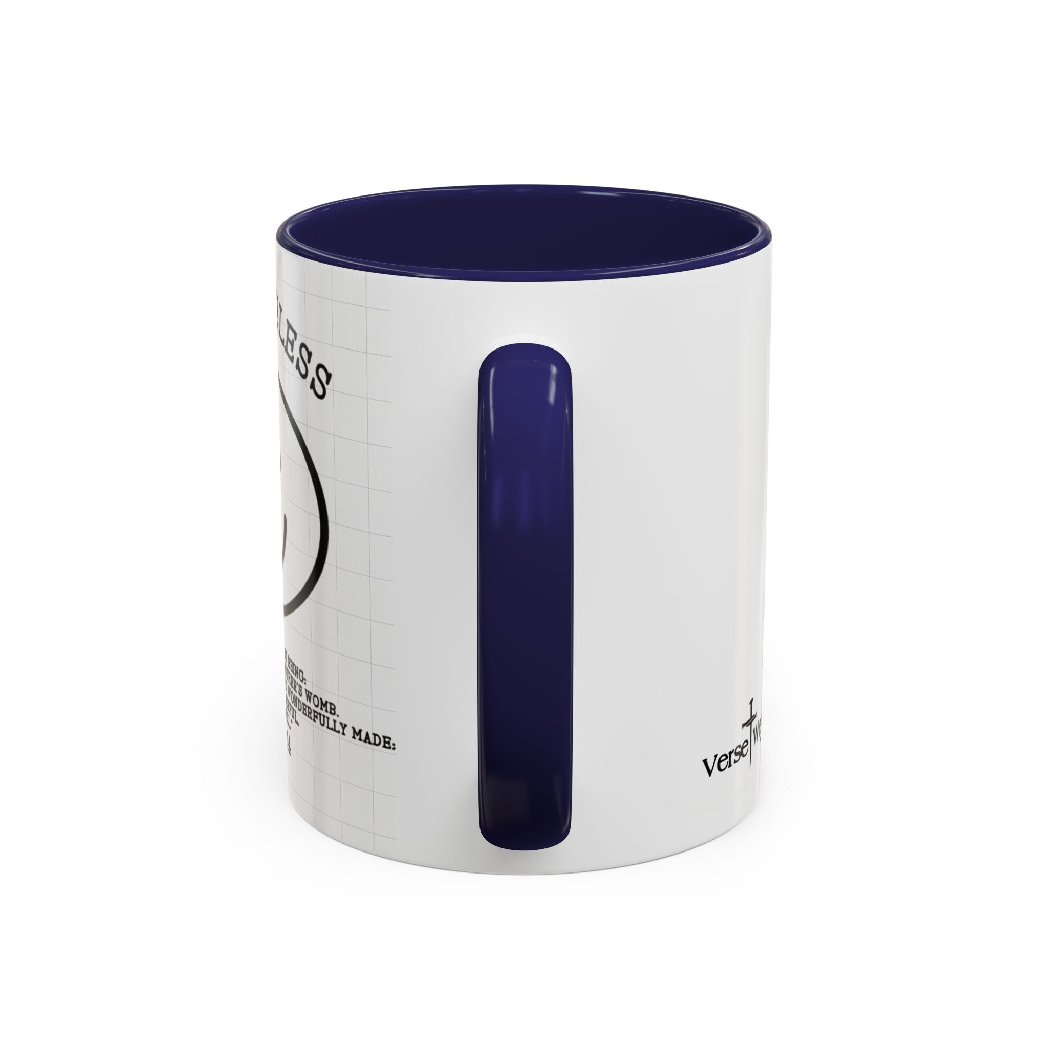 Psalm 139 Christian Coffee Mug — Faith Gift for Women, Scripture Ceramic Cup (11oz/15oz)