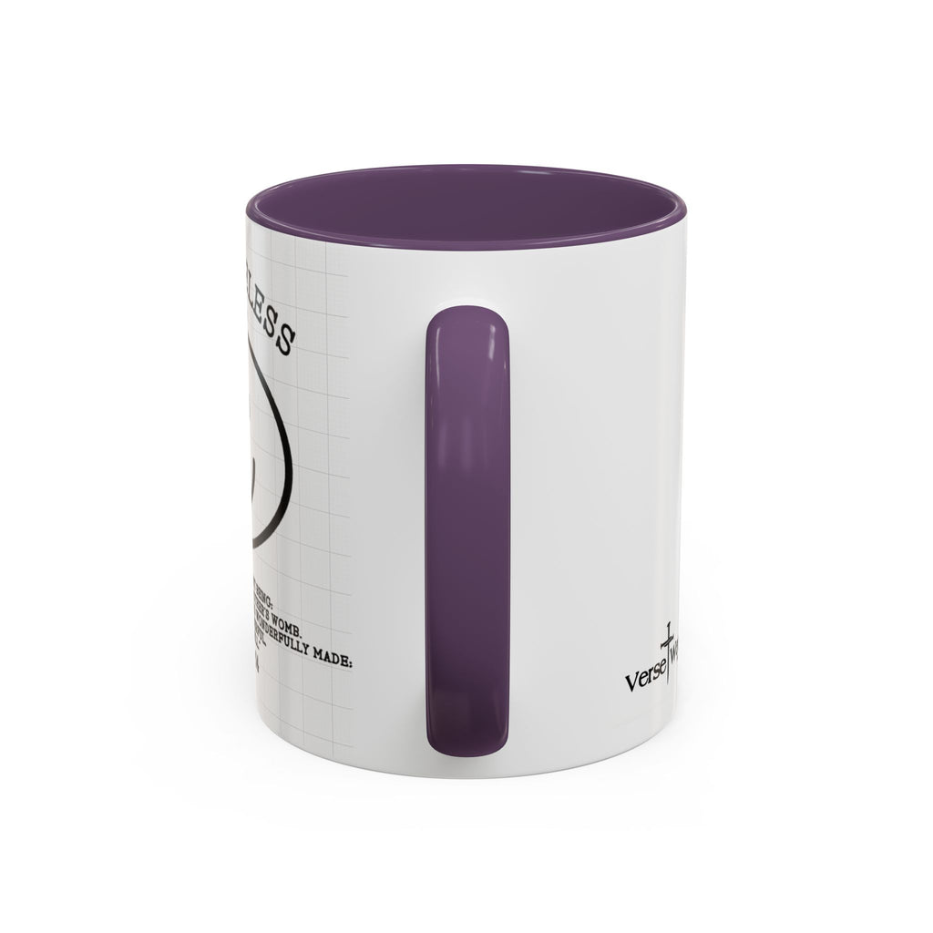 Psalm 139 Christian Coffee Mug — Faith Gift for Women, Scripture Ceramic Cup (11oz/15oz)