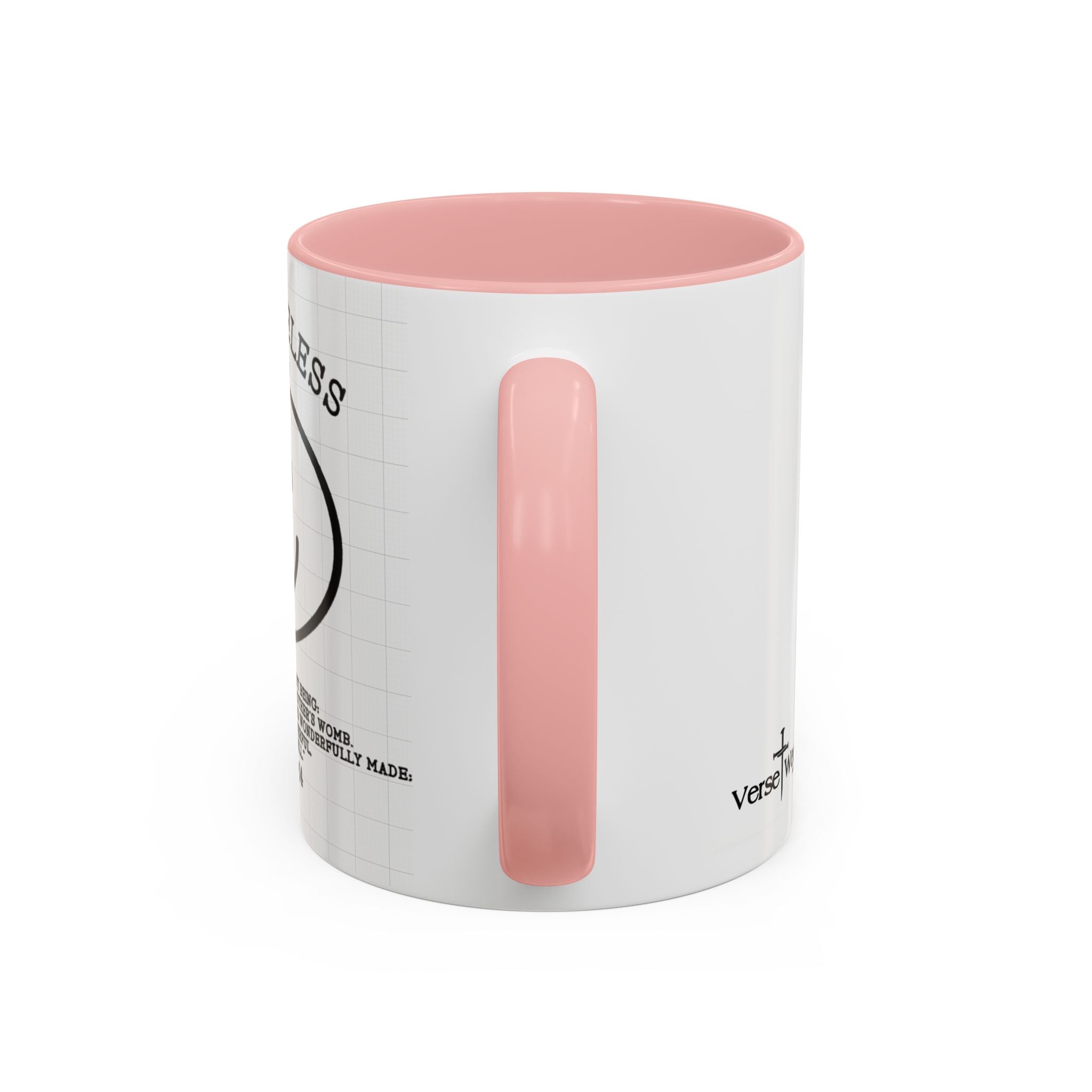Psalm 139 Christian Coffee Mug — Faith Gift for Women, Scripture Ceramic Cup (11oz/15oz)